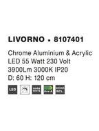 Lustra Nova Luce LIVORNO 8107401