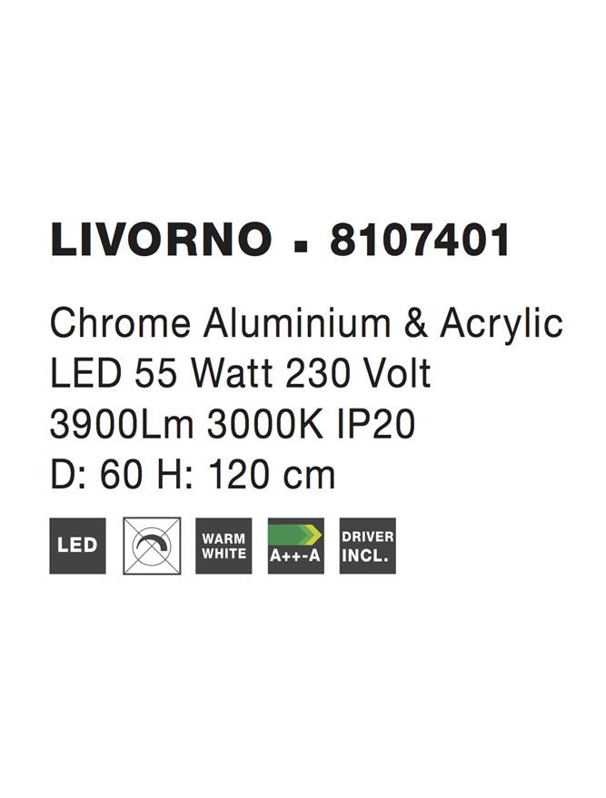 Lustra Nova Luce LIVORNO 8107401
