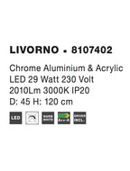 Lustra Nova Luce LIVORNO 8107402
