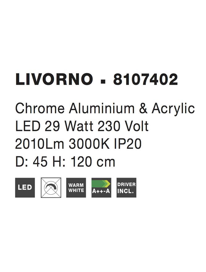 Lustra Nova Luce LIVORNO 8107402