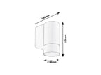 Aplica exterior Rabalux Phoenix Anthracite 8118