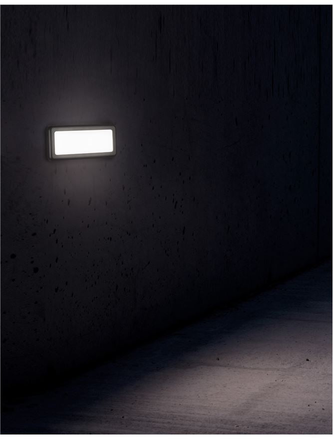 Spot aplicat exterior fatade/trepte Nova Luce PULSAR 812103