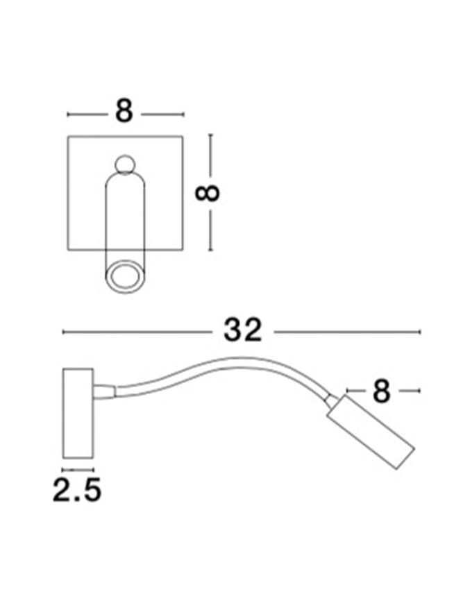 Aplica Nova Luce MADISON 8128201