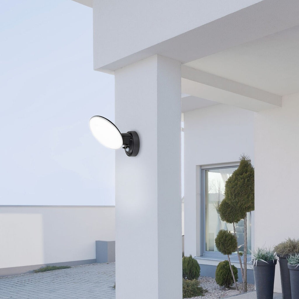 Aplica exterior cu senzor Rabalux Varna Black 8135