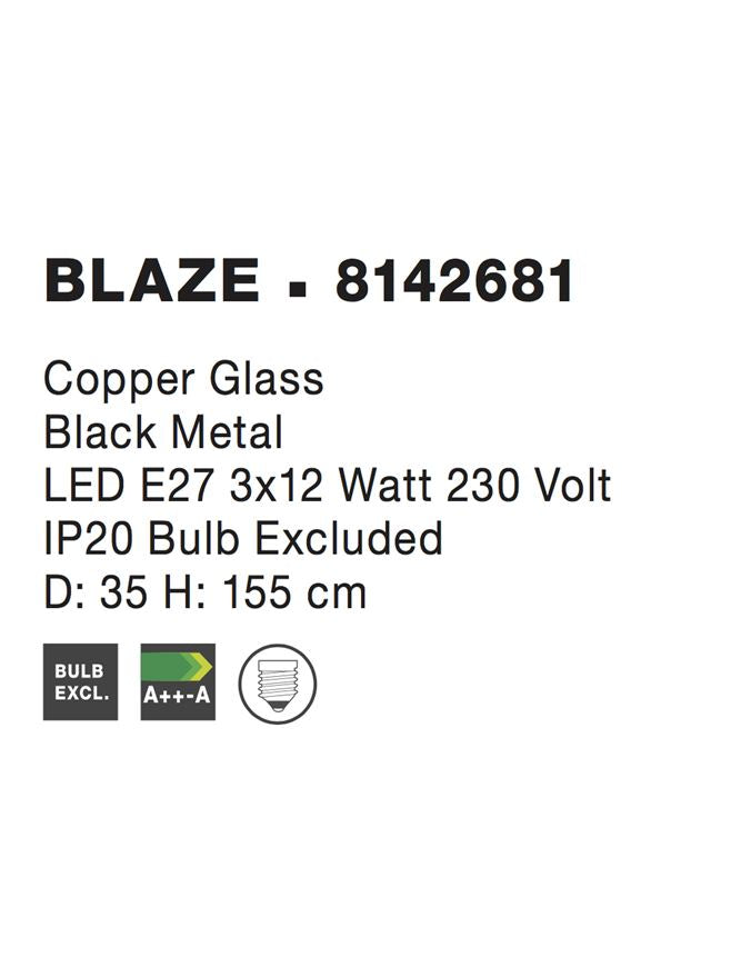 Lustra Nova Luce BLAZE 8142681