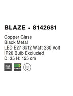 Lustra Nova Luce BLAZE 8142681