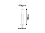 Stalp exterior Rabalux Inox torch Satin Chrome 8263