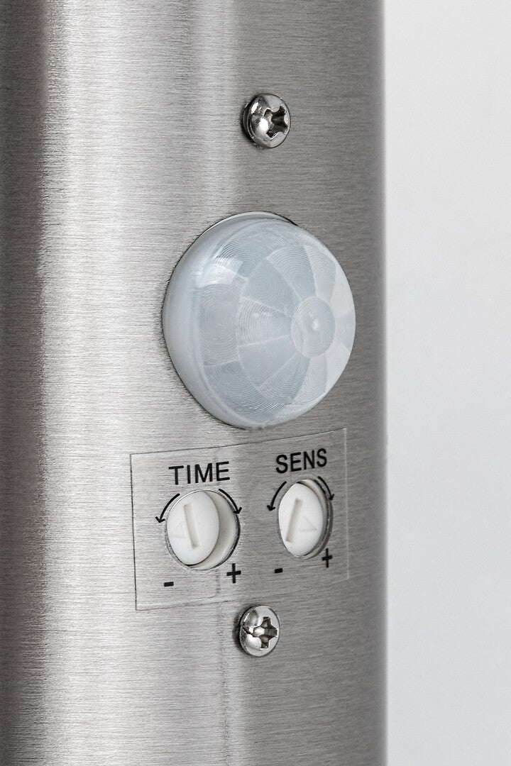 Aplica exterior cu senzor Rabalux Inox Torch Satin Chrome 8266