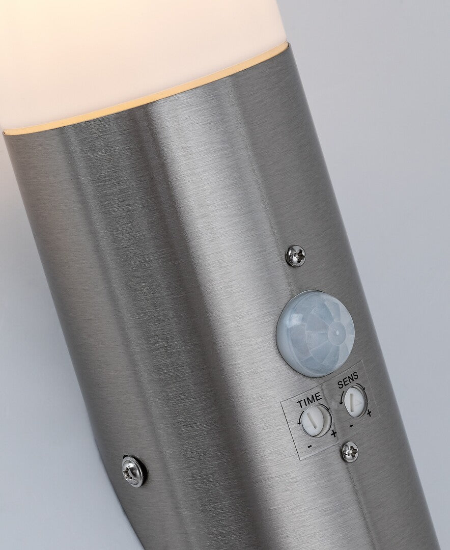 Aplica exterior cu senzor Rabalux Inox Torch Satin Chrome 8266