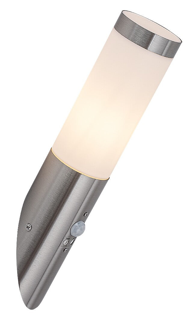 Aplica exterior cu senzor Rabalux Inox Torch Satin Chrome 8266