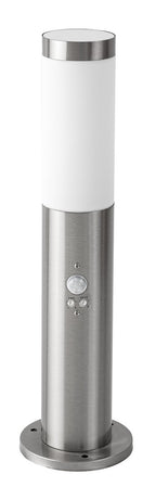 Stalp exterior cu senzor Rabalux Inox torch Satin Chrome 8267