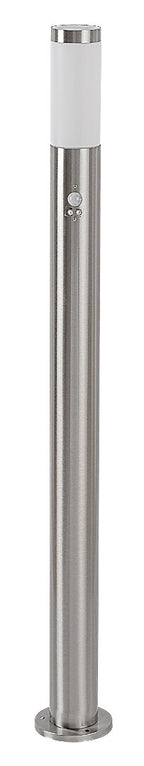 Stalp exterior cu senzor Rabalux Inox torch Satin Chrome 8268