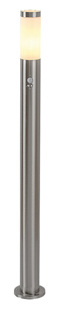 Stalp exterior cu senzor Rabalux Inox torch Satin Chrome 8268