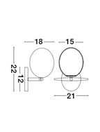 Aplica Nova Luce VITTON 8279603