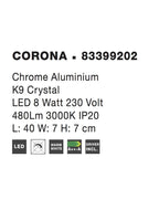 Aplica Nova Luce CORONA 83399202