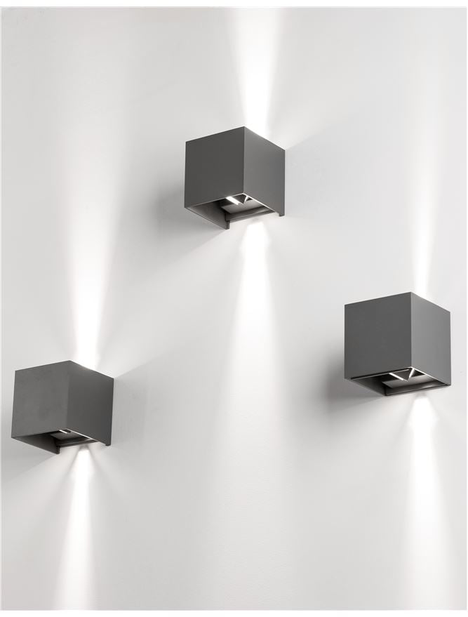 Aplica exterior unghi iluminare reglabil Nova Luce COMO 847407