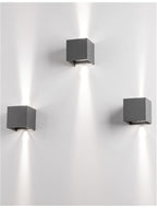 Aplica exterior unghi iluminare reglabil Nova Luce COMO 847407