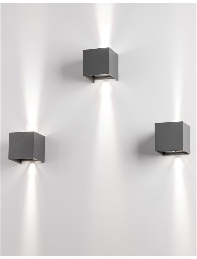 Aplica exterior unghi iluminare reglabil Nova Luce COMO 847407