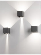 Aplica exterior unghi iluminare reglabil Nova Luce COMO 847407