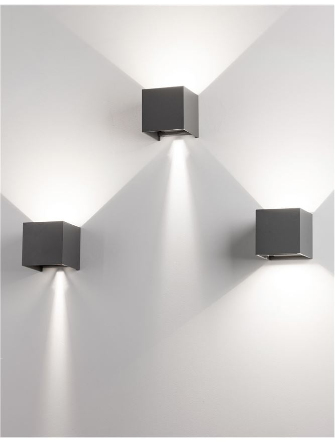 Aplica exterior unghi iluminare reglabil Nova Luce COMO 847407