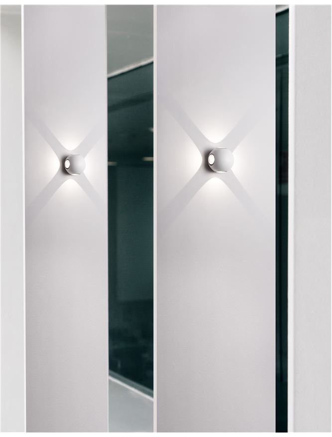 Aplica exterior iluminare sus/jos Nova Luce COMO 852436