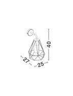 Aplica exterior Nova Luce ISIDORA 870426