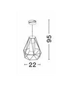 Pendul exterior Nova Luce ISIDORA 870445