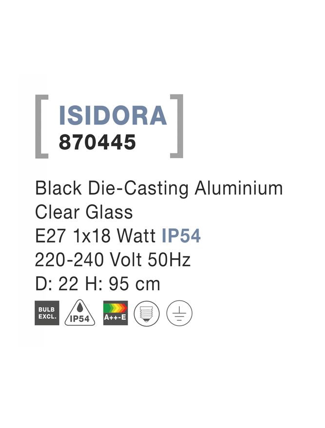 Pendul exterior Nova Luce ISIDORA 870445