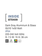 Proiector exterior fatade/plante Nova Luce INSIDE 875409
