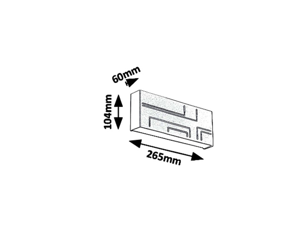Aplica exterior Rabalux Maribor Black 8873