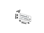 Aplica exterior Rabalux Maribor Black 8873