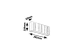Aplica exterior Rabalux Maribor White 8874