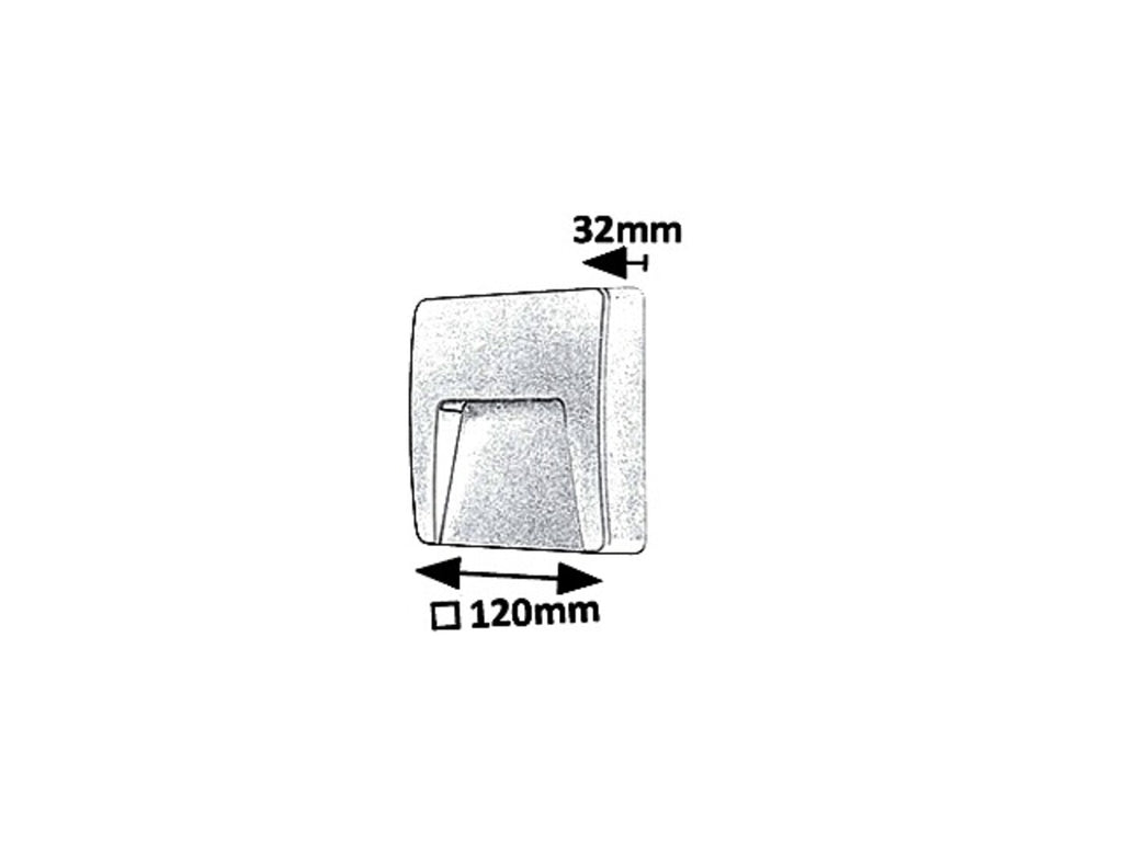Aplica exterior Rabalux Trento White 8893