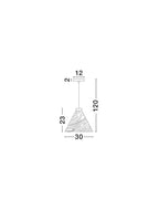 Pendul Nova Luce ELYSIAN 9001070