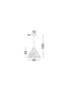 Pendul Nova Luce ELYSIAN 9001071