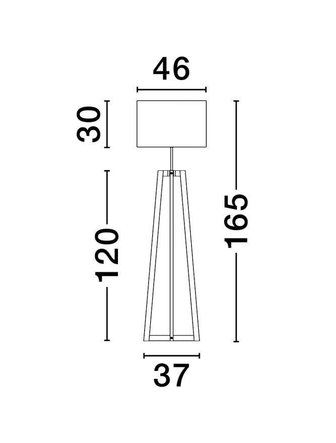 Lampadar Nova Luce ARTIS 9001082