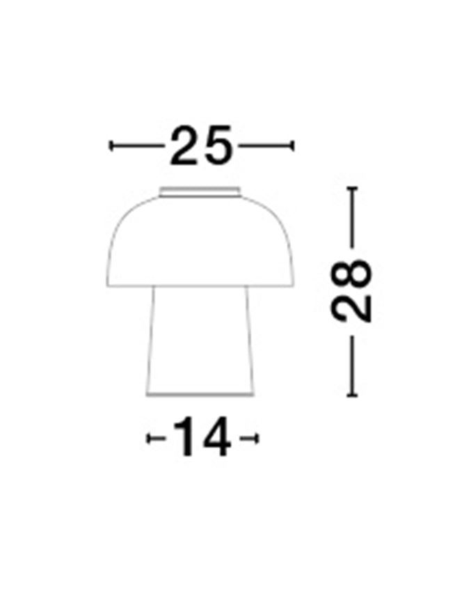 Veioza Nova Luce SQUBE 9001085