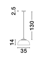 Pendul Nova Luce SQUBE 9001086