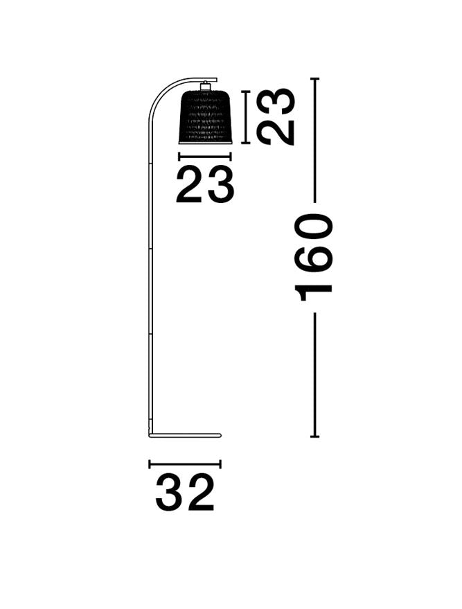 Lampadar Nova Luce INTRA 9001090