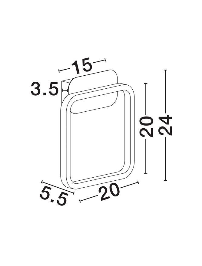 Aplica Nova Luce IMAR 9001105