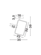 Plafoniera Nova Luce IMAR 9001106