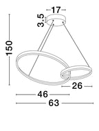 Lustra Nova Luce IMAR 9001108