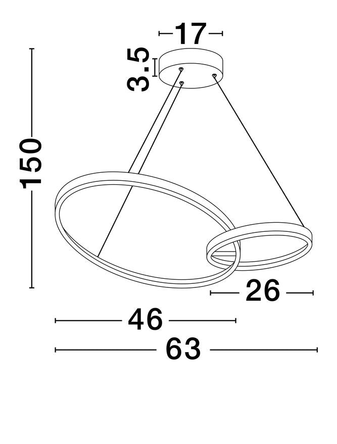 Lustra Nova Luce IMAR 9001108