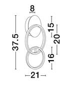 Aplica Nova Luce IMAR 9001109