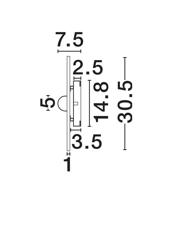 Aplica Nova Luce MARBELLE 9001131