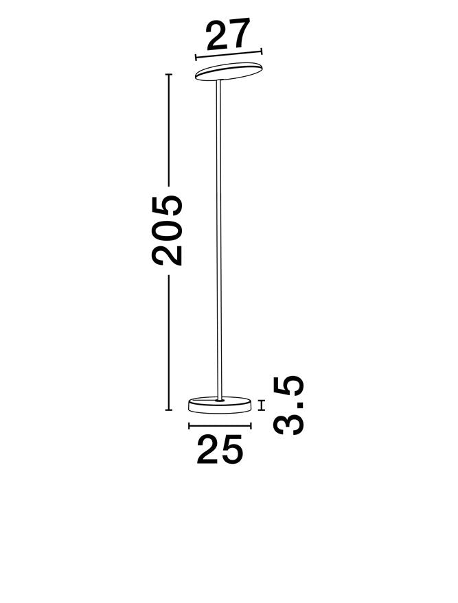 Lampadar Nova Luce NOTOS 9002066