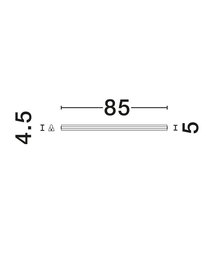 Aplica baie Nova Luce ENDO 9002075