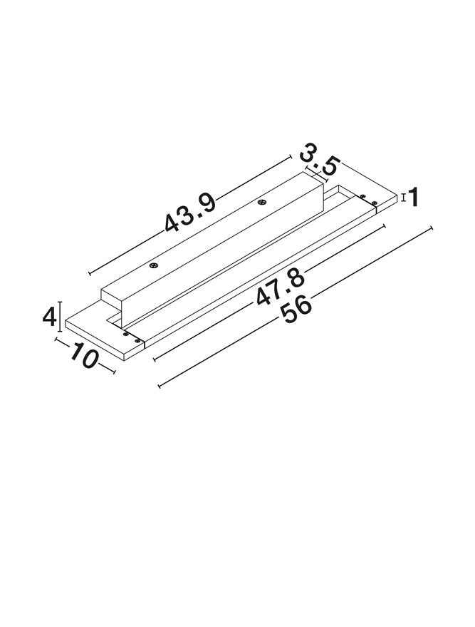 Aplica baie Nova Luce LIVO 9002079