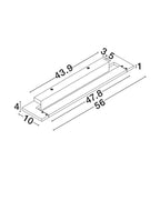 Aplica baie Nova Luce LIVO 9002079