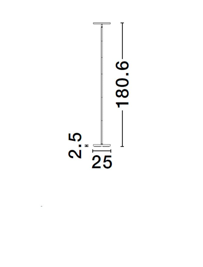 Lampadar Nova Luce SINKRO 9002083